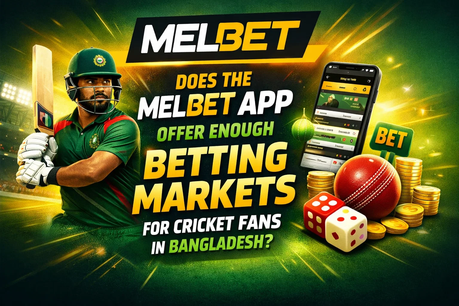 Melbet App Betting Cricket in Bangladesh