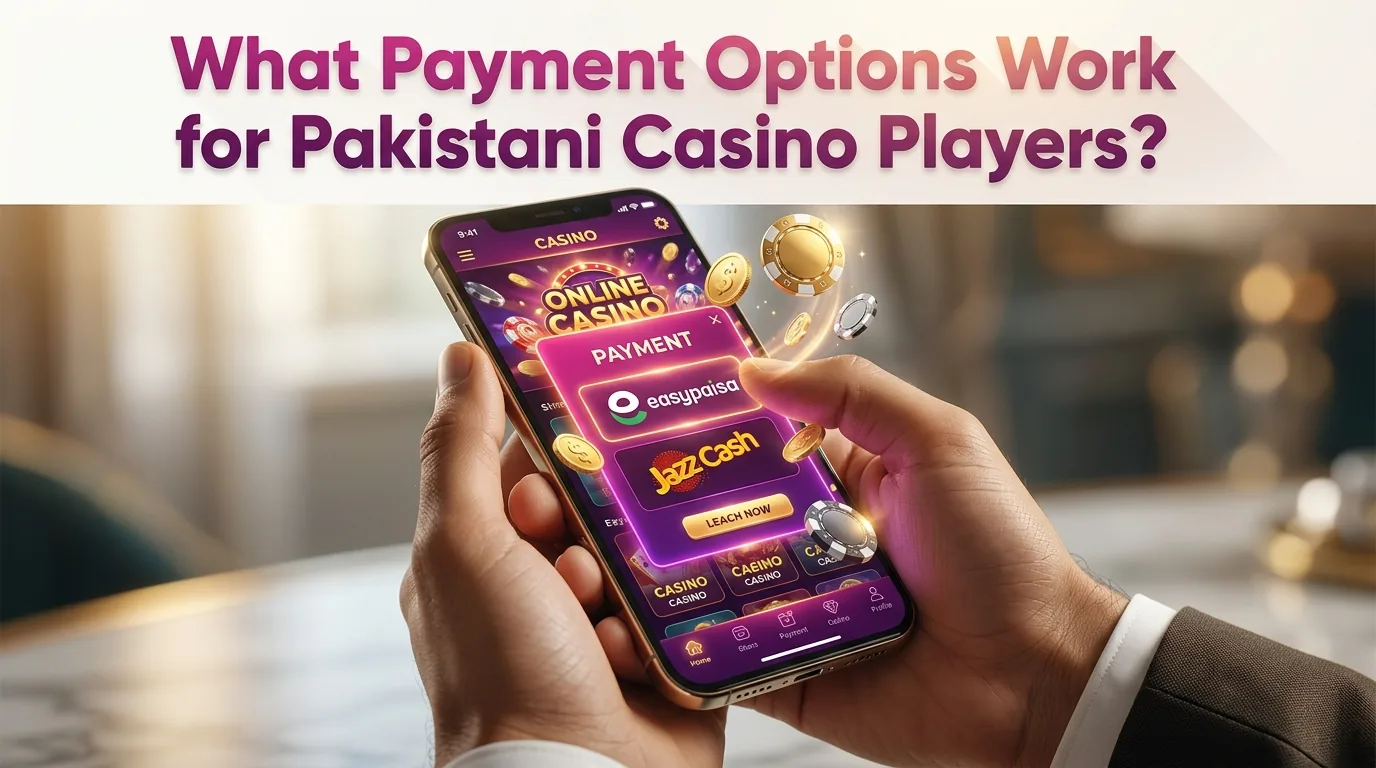 What Payment Options Work for Pakistani Casino Players?